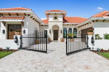 Gate View - Spanish Modern Home - Flagler County FL